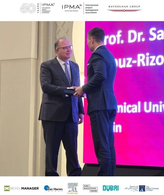 SALVADOR CAPUZ, GLOBAL DISTINGUISHED PROFESSOR DE IPMA