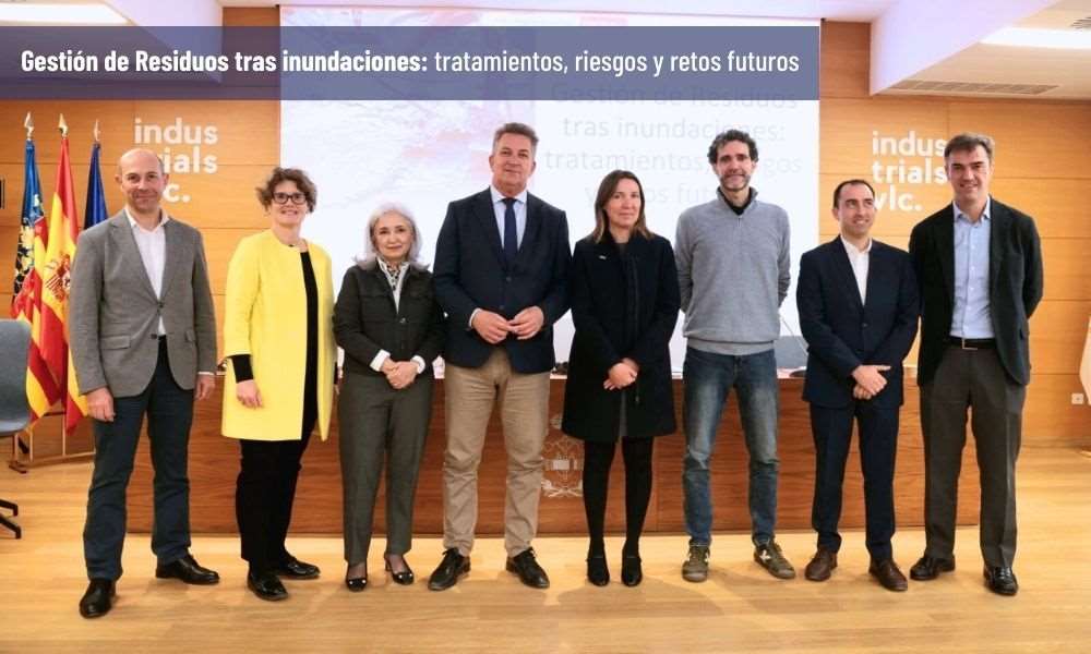 MIGUEL ANGEL ARTACHO PRESENTA EL INFORME SOBRE GESTIÓN DE RESIDUOS TRAS INUNDACIONES, FINANCIADO POR LA FUNDACIÓN NATURGY