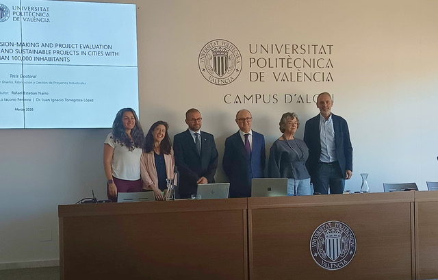 RAFAEL ESTEBAN NARRO, NUEVO DOCTOR DE PRINS Y DE LA UPV
